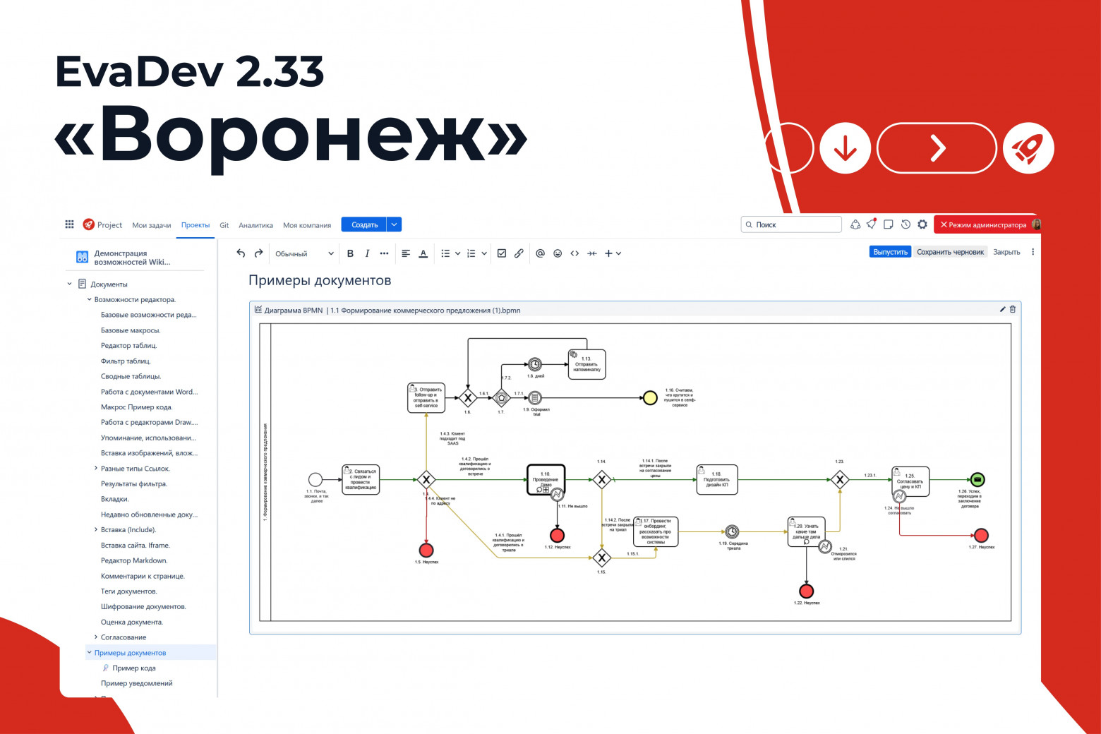 EvaDev 2.33 «Воронеж»: улучшенные инструменты для эффективной разработки - 1
